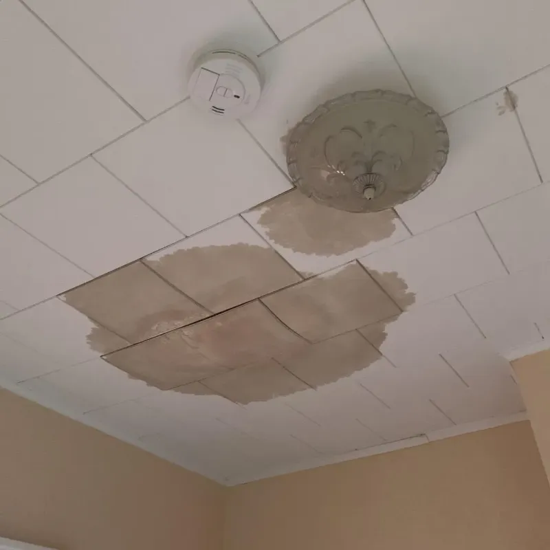 Ceiling Water Damage Repair in City of Norton, VA